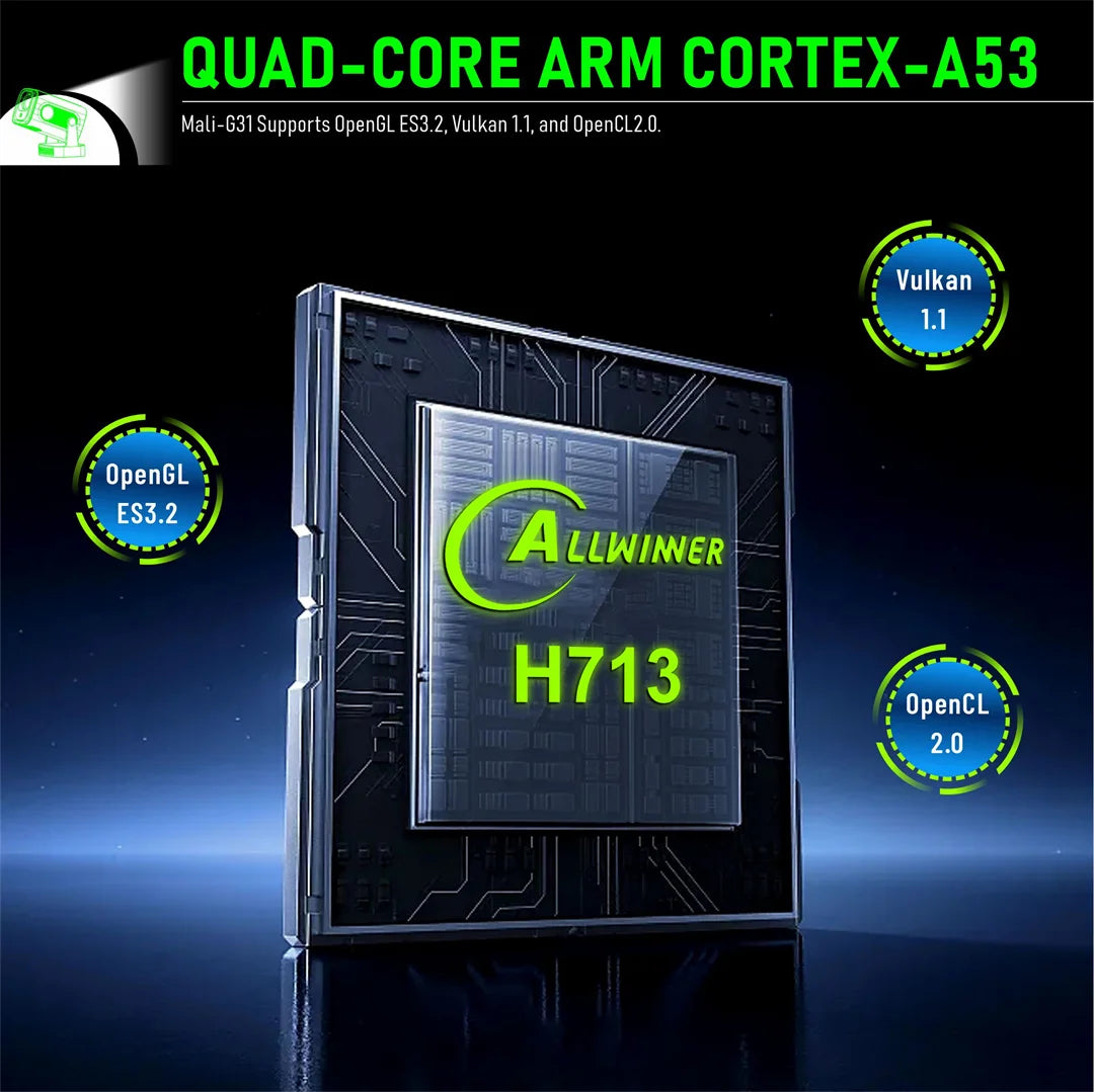 4K Smart Android Home Projector with 4K Support & Wireless Streaming