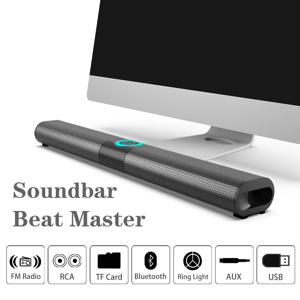 Bluetooth Soundbar with Surround Stereo Sound