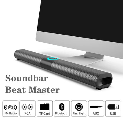 Bluetooth Soundbar with Surround Stereo Sound