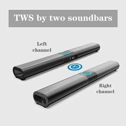 Bluetooth Soundbar with Surround Stereo Sound