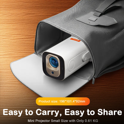 4K Smart Android Home Projector with 4K Support & Wireless Streaming